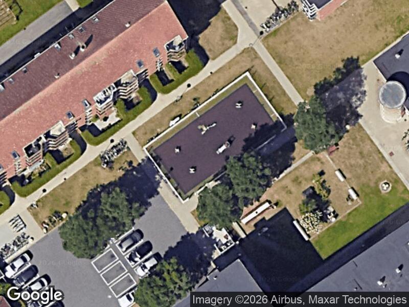 Satellitfoto af Legepladsen v. Vermundsgade