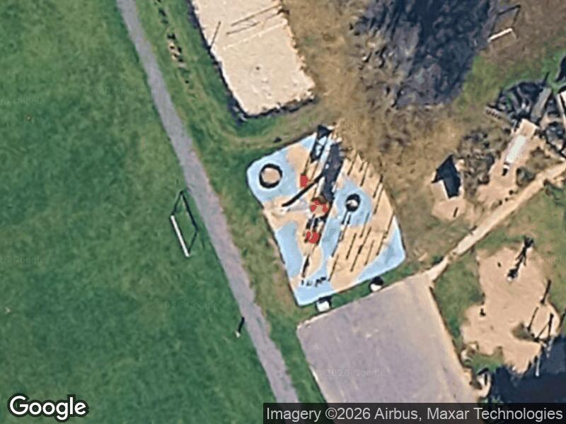 Satellitfoto af Legepladsen v. Torpegårdsvej