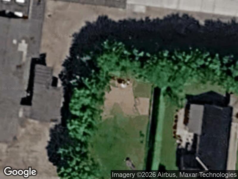 Satellitfoto af Legepladsen v. Højgade