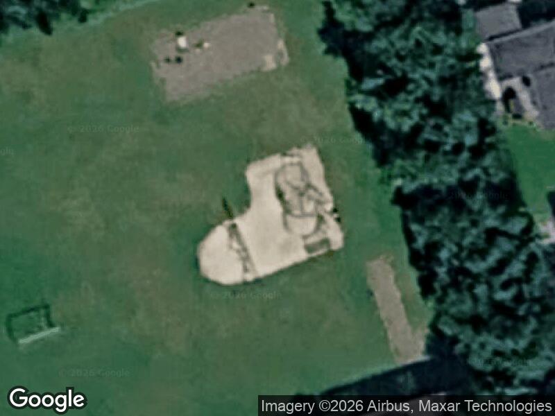 Satellitfoto af Ravnsbjergparkens legeplads