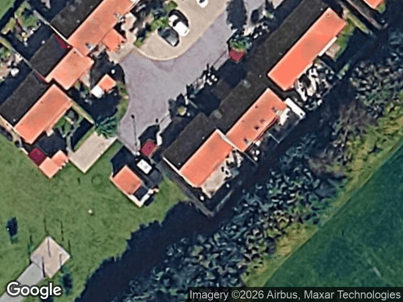 Satellitfoto af Øster/ Vestedalen legeplads