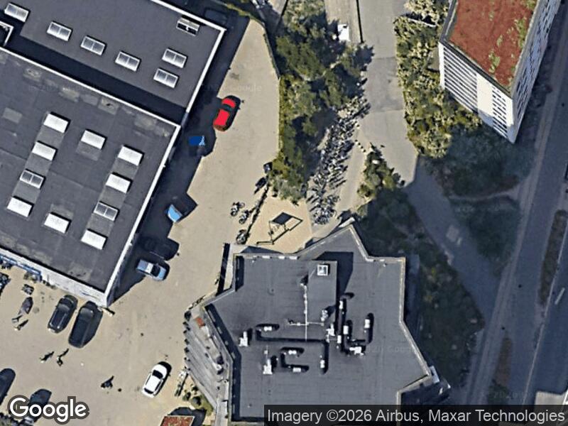 Satellitfoto af Legepladsen v. Artillerivej