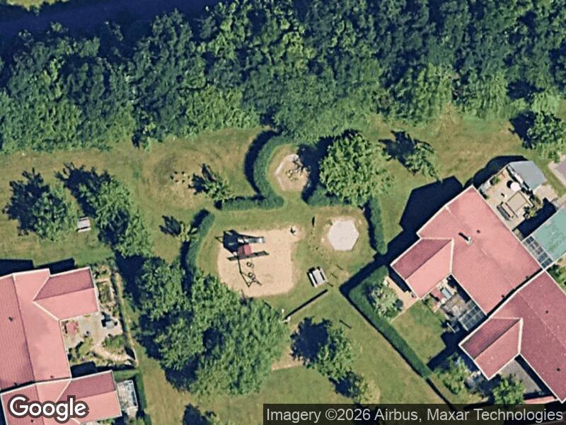Satellitfoto af Legepladsen v. Holme Parkvej