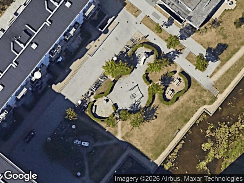 Satellitfoto af Legepladsen v. Gyngemose Parkvej