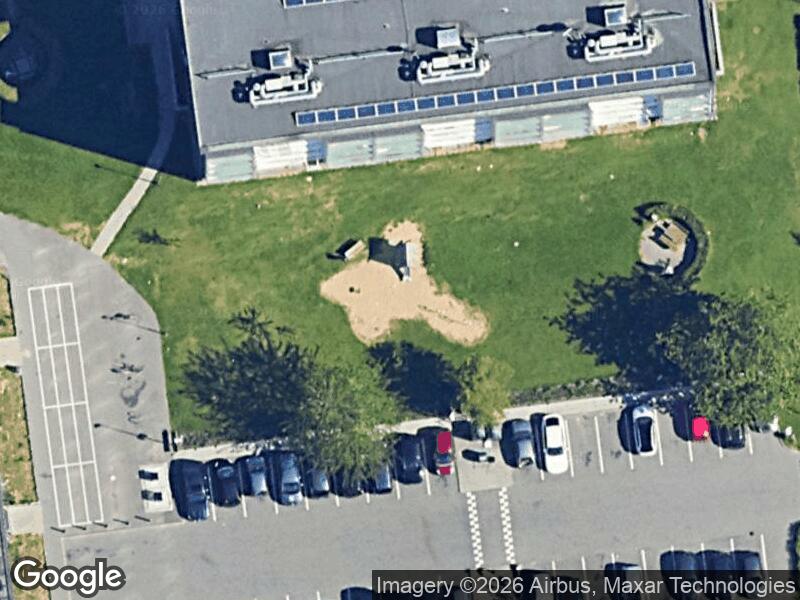 Satellitfoto af Legepladsen v. Sigridsvej