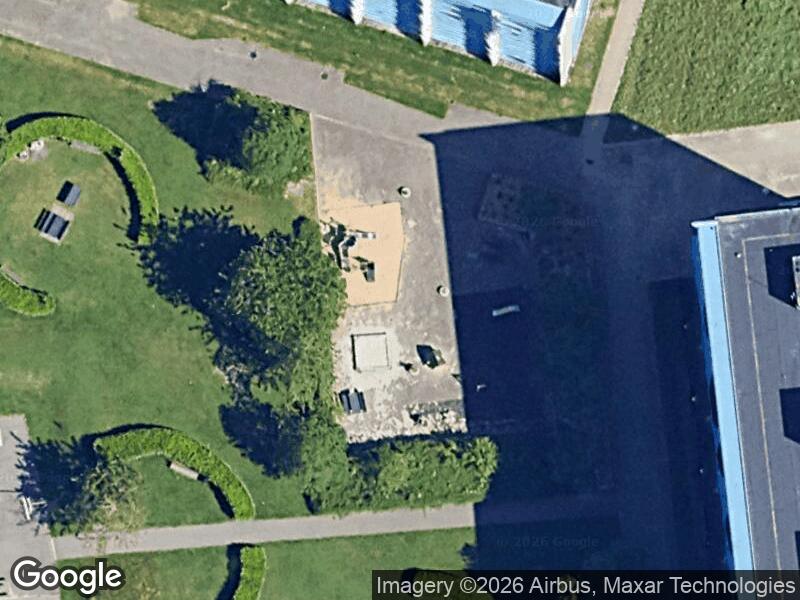 Satellitfoto af Legepladsen v. Høgevej