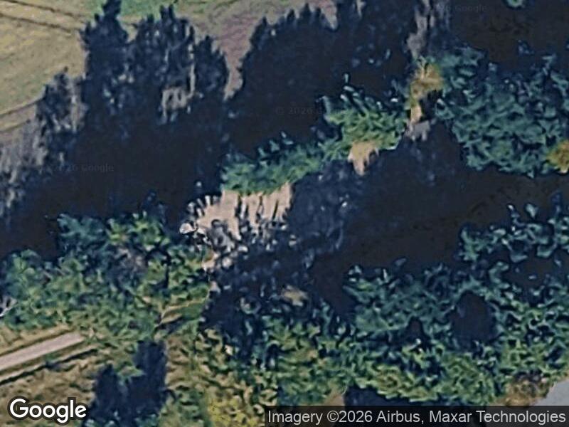 Satellitfoto af Naturlegepladsen på Espe Station