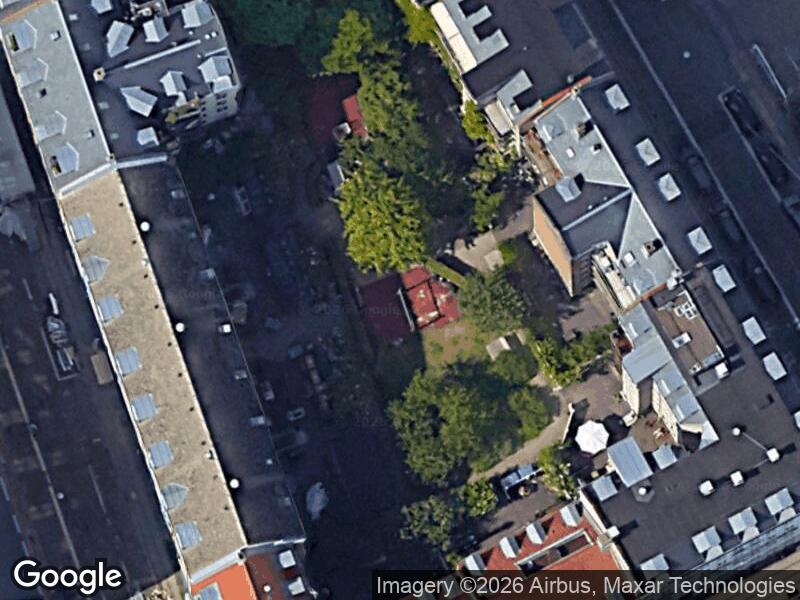 Satellitfoto af Legepladsen v. Eskildsgade