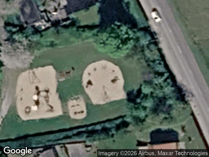 Satellitfoto af Legeplads ved Strib Landevej