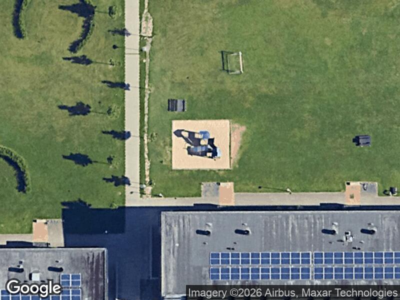 Satellitfoto af Legepladsen v. Haurumsvej