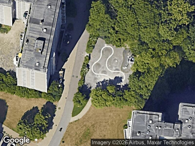 Satellitfoto af Legepladsen v. Ved Bellahøj Syd