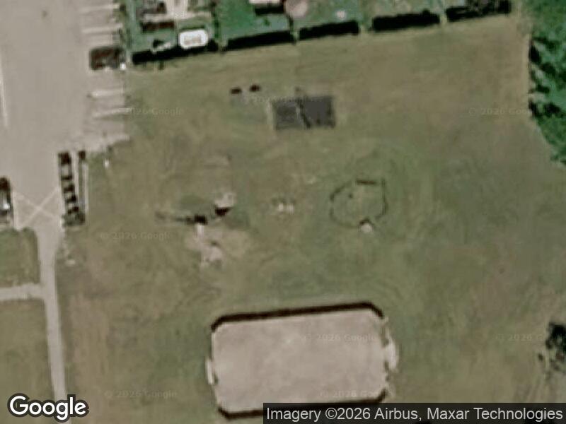 Satellitfoto af Legepladsen v. Rødlundvej
