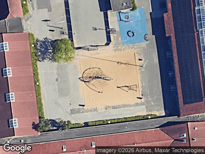 Satellitfoto af Legepladsen v. Tilst Skolevej