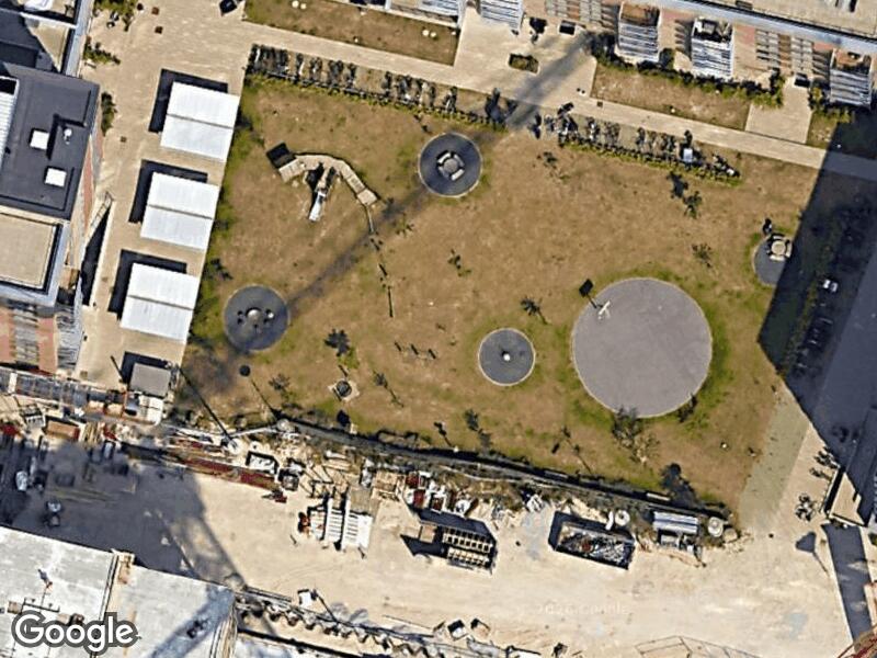 Satellitfoto af Legepladsen v. Else Alfelts Vej