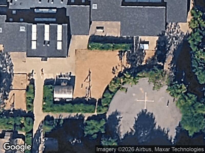 Satellitfoto af Legepladsen v. Højbyvej
