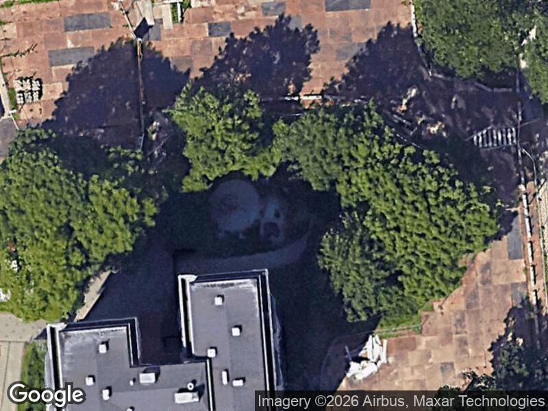 Satellitfoto af Legepladsen v. Ved Bellahøj Nord