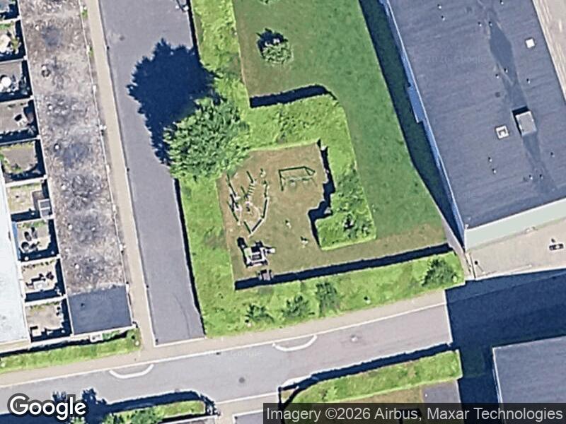 Satellitfoto af Legepladsen v. Langebjerg