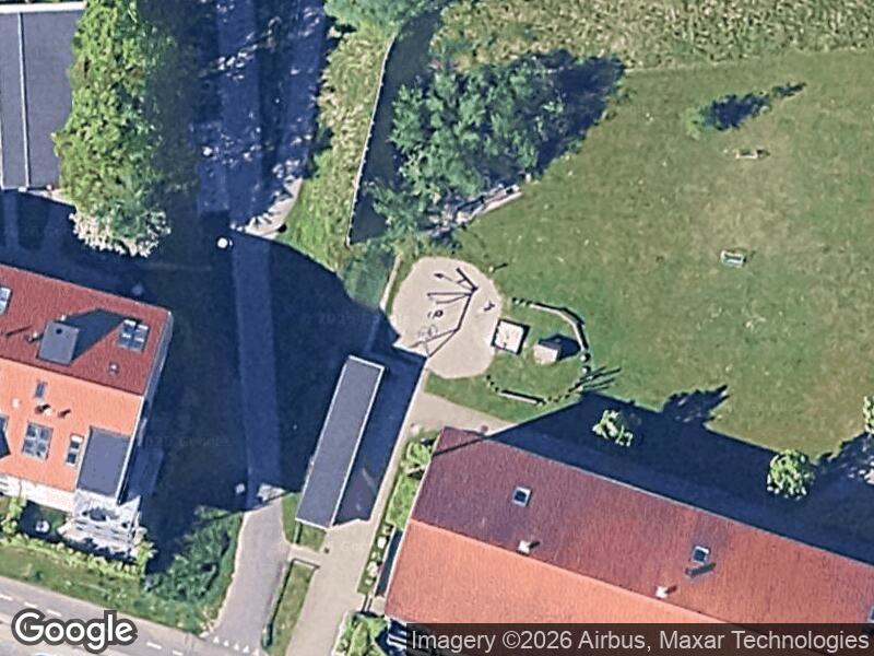 Satellitfoto af Legepladsen v. Paltholmvej