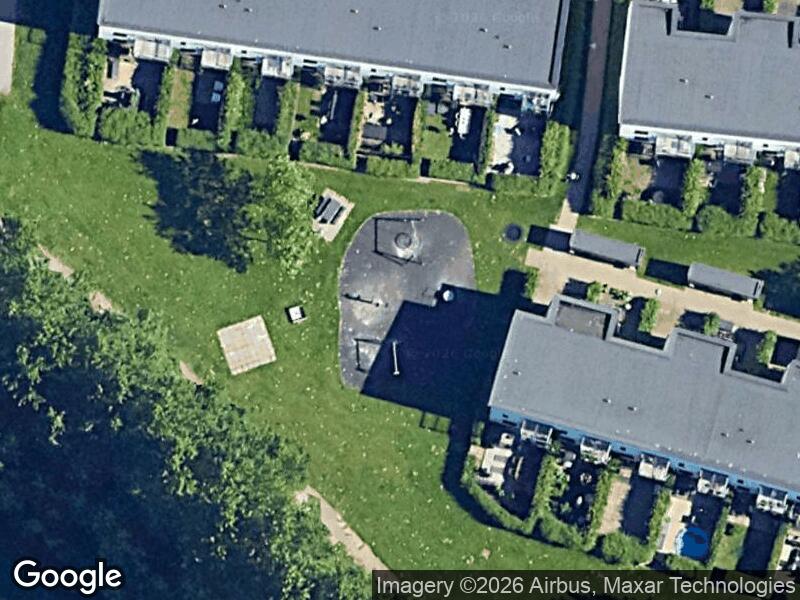 Satellitfoto af Legepladsen v. Salamanderparken