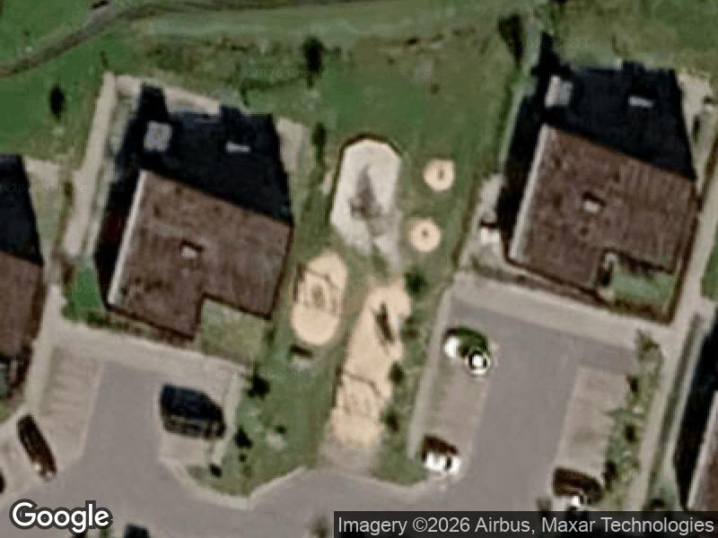Satellitfoto af Legepladsen v. Tusindfryd