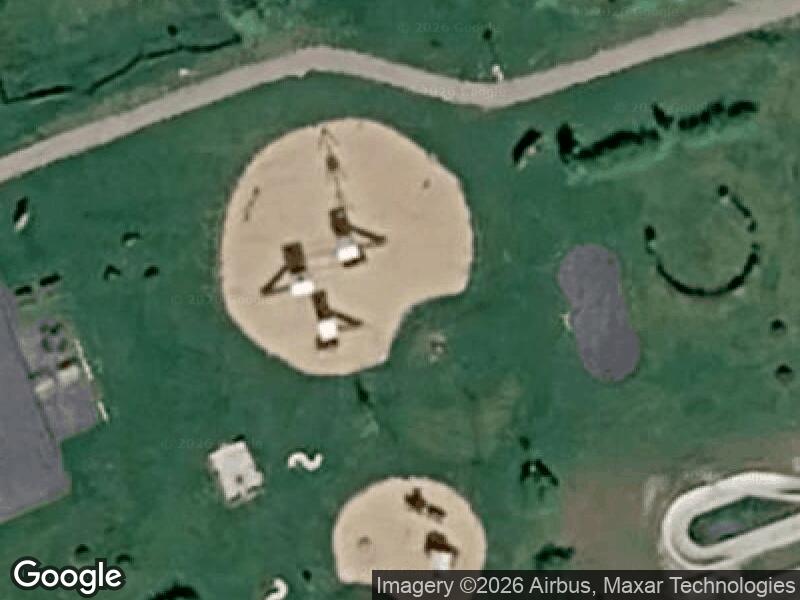 Satellitfoto af Legepladsen v. Blishønevej