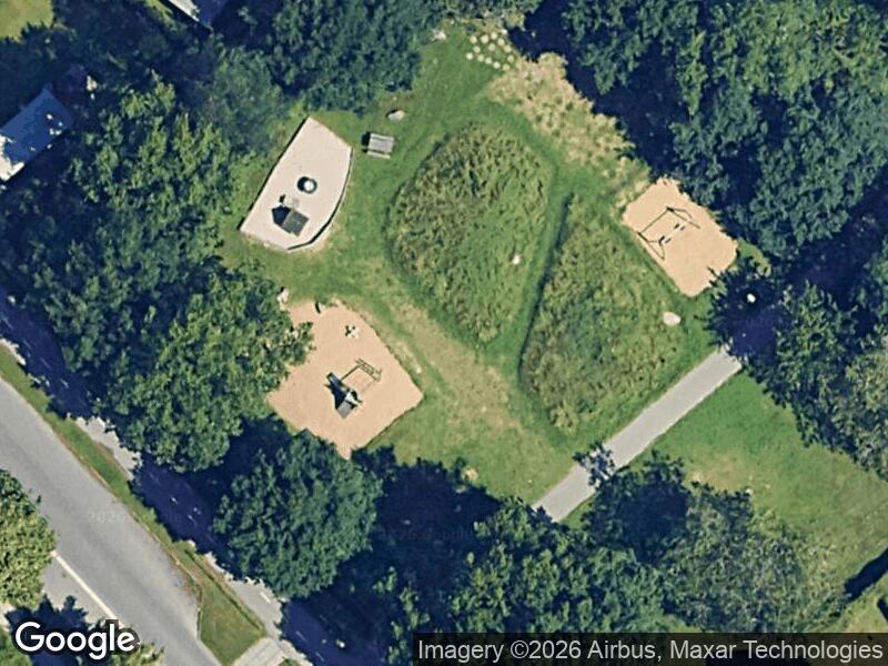 Satellitfoto af Legepladsen i Vorrevangens park