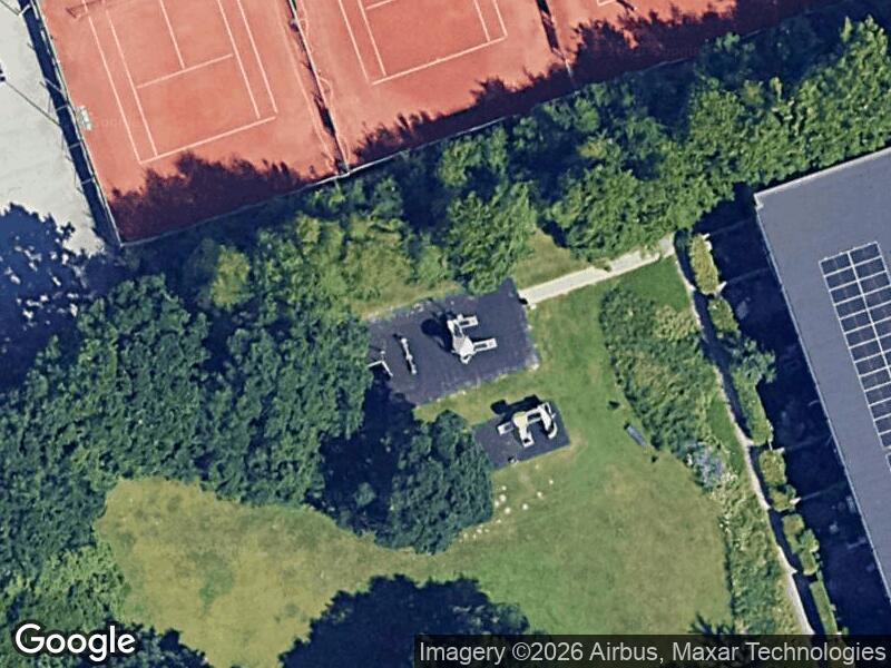 Satellitfoto af Legepladsen v. Sønderskovvej