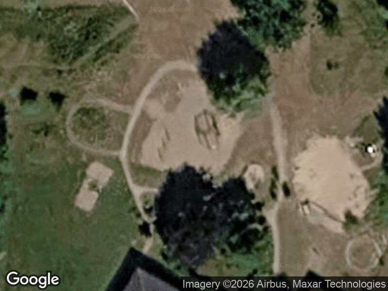 Satellitfoto af Legeplads Fjellerup Østergaard