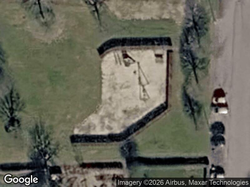 Satellitfoto af Legepladsen v. Kirkevænget
