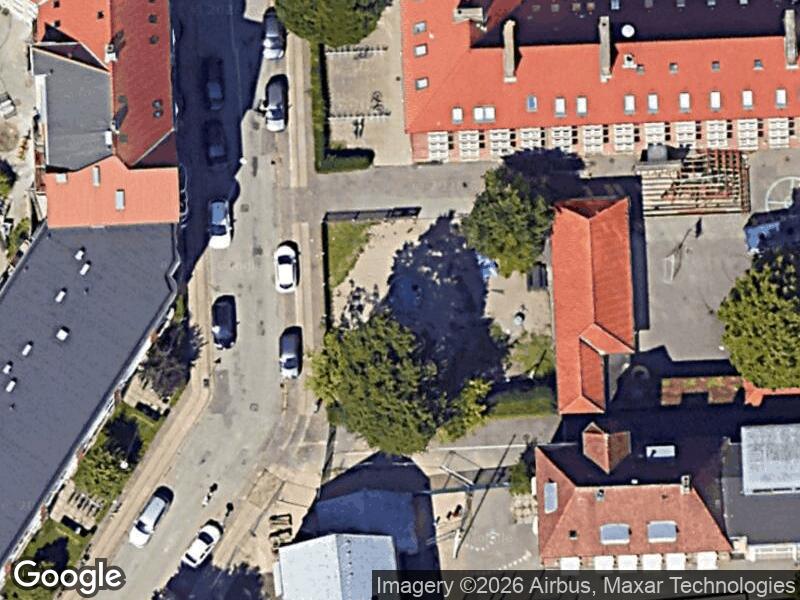 Satellitfoto af Legepladsen v. Stevnsgade