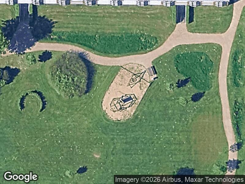 Satellitfoto af Legepladsen v. Magleparken