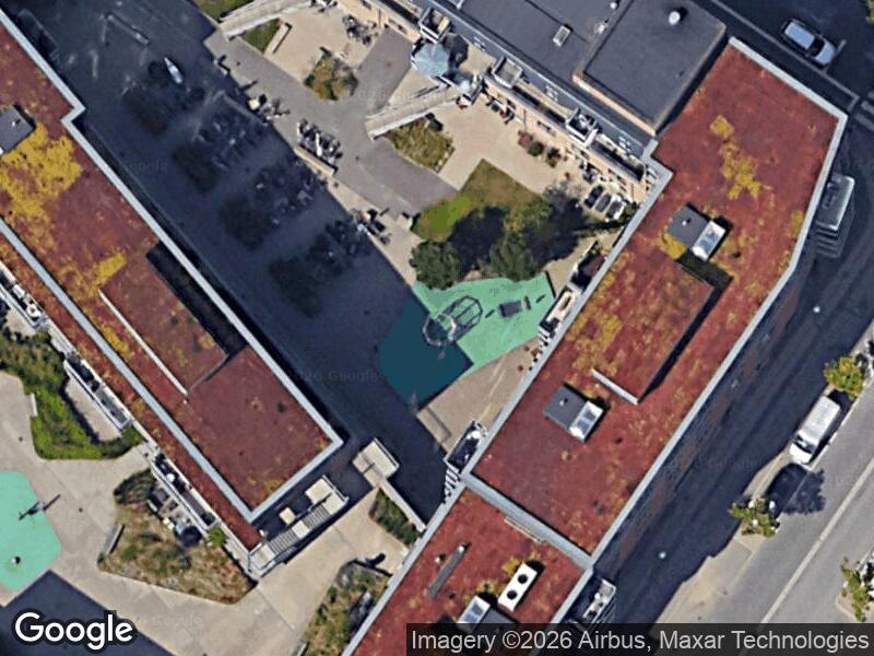 Satellitfoto af Legepladsen v. Carl Jacobsens Vej