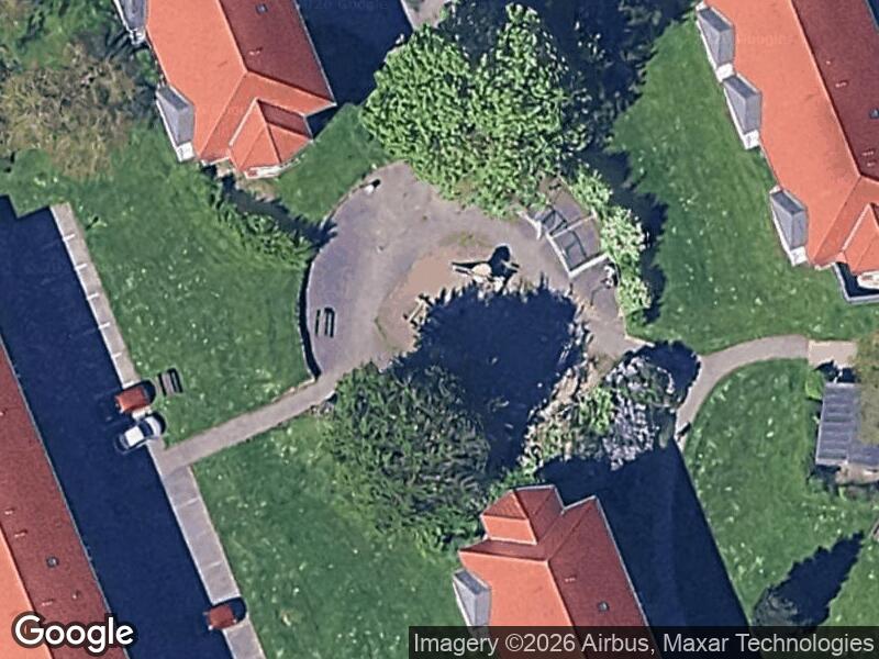 Satellitfoto af Legepladsen v. Gåseholmvej
