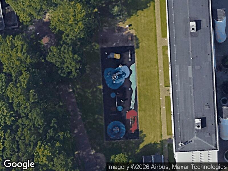 Satellitfoto af Legepladsen v. Lillekær