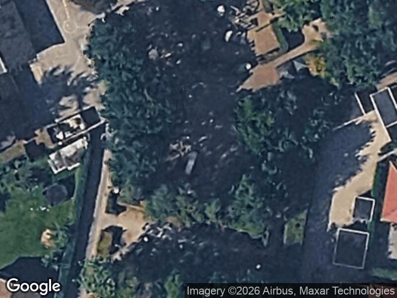 Satellitfoto af Legepladsen v. Stærkendevej