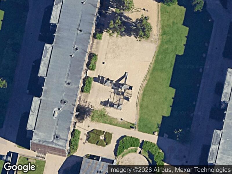 Satellitfoto af Legepladsen v. Fjældevænget