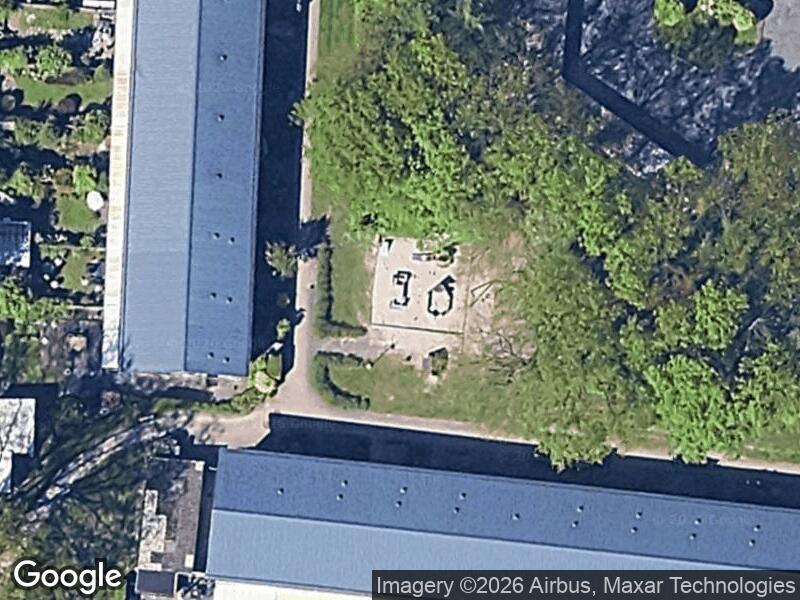Satellitfoto af Legepladsen v. Tvedvangen