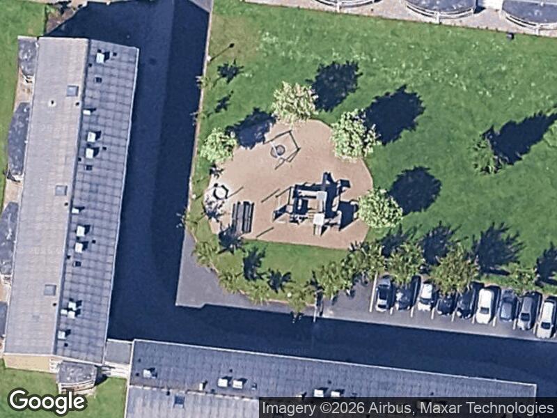 Satellitfoto af Legepladsen v. Ringtoften