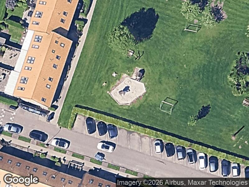 Satellitfoto af Legepladsen v. Digestykket