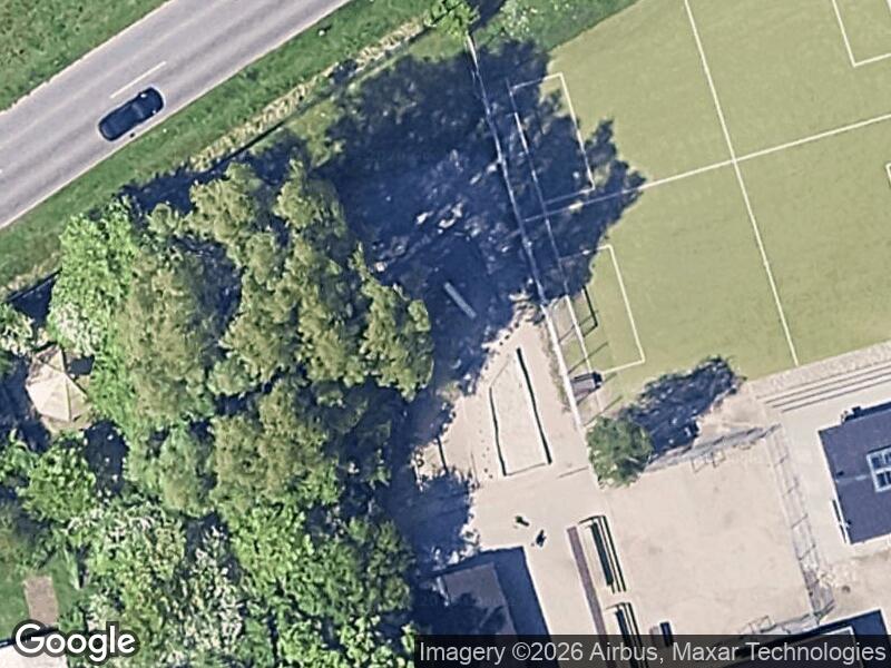 Satellitfoto af Legepladsen v. Gammel Klausdalsbrovej