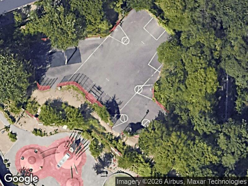 Satellitfoto af Legepladsen v. Tagensvej
