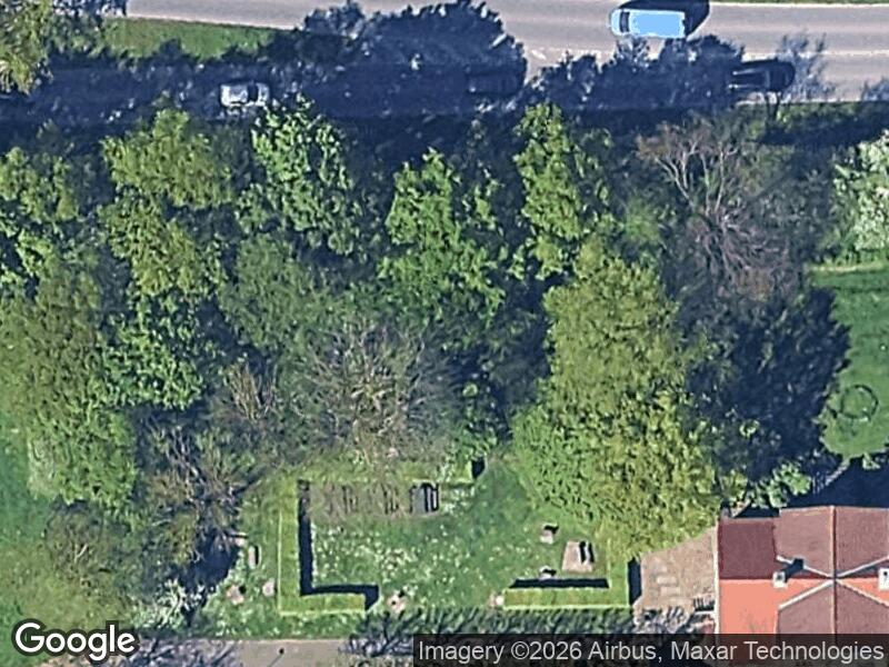 Satellitfoto af Musiklegepladsen bag Gammelgaard