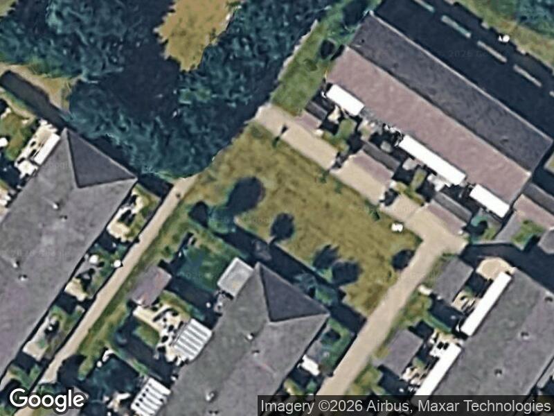 Satellitfoto af Legepladsen v. Morbærhegnet