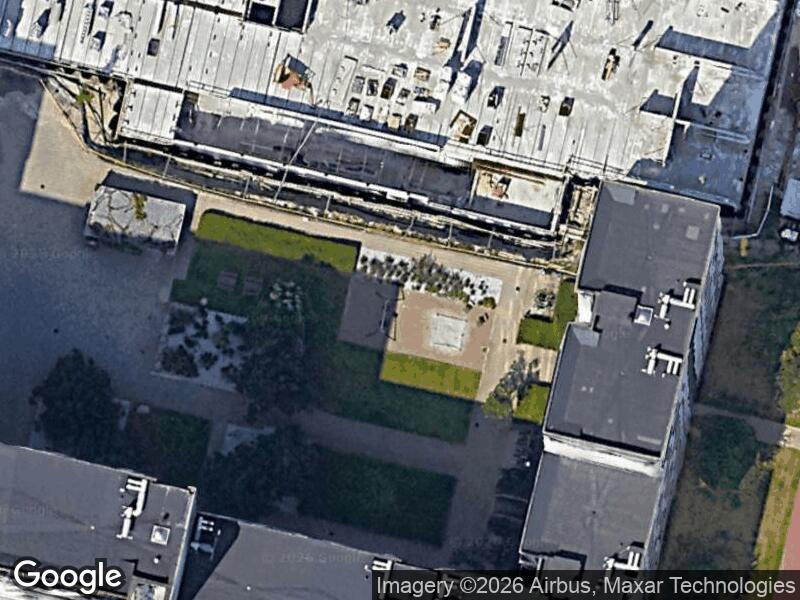 Satellitfoto af Legepladsen v. C.F. Møllers Allé