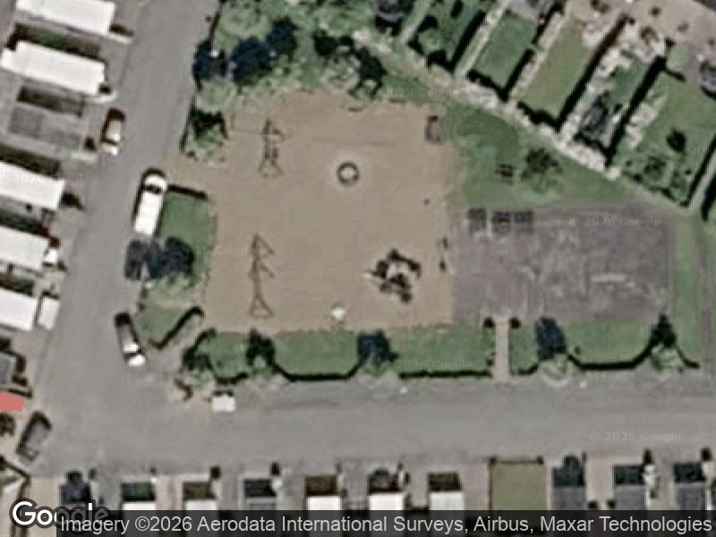 Satellitfoto af Legepladsen v. Rømøparken
