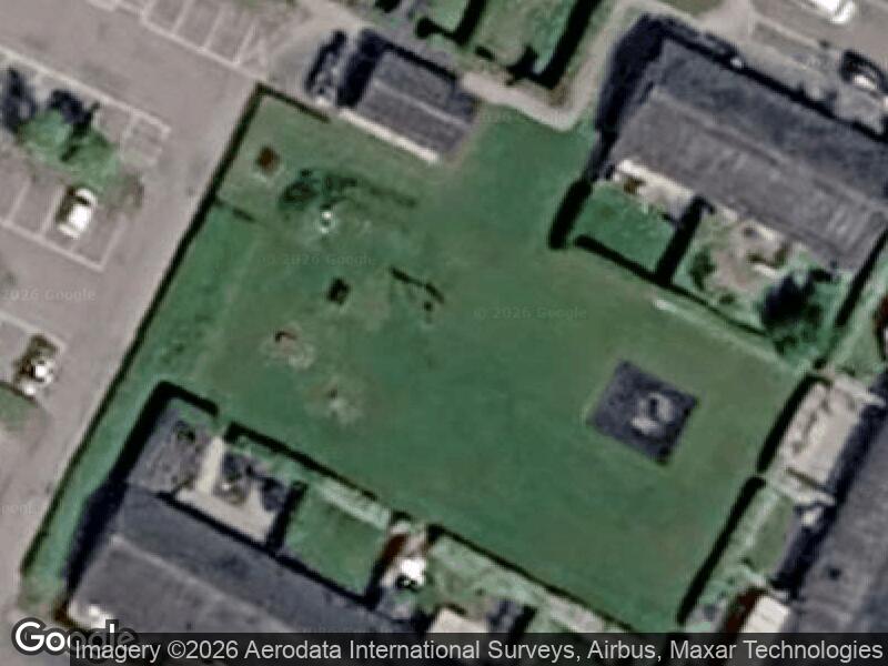 Satellitfoto af Legepladsen v. Hindholmparken