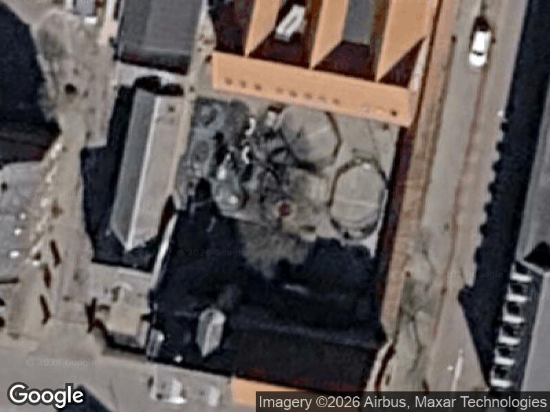 Satellitfoto af Legepladsen v. Kirkegade