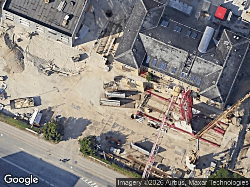 Satellitfoto af Legepladsen v. Rolighedsvej