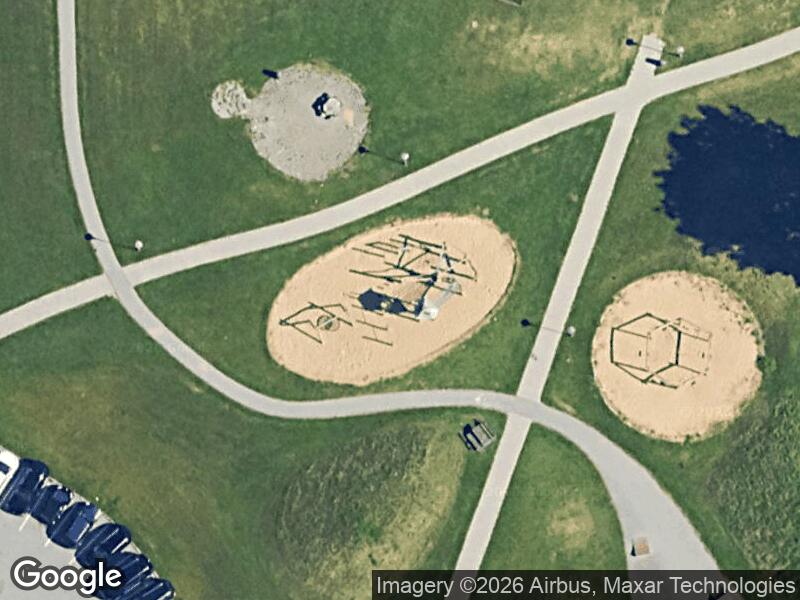 Satellitfoto af Legepladsen v. Karensvej