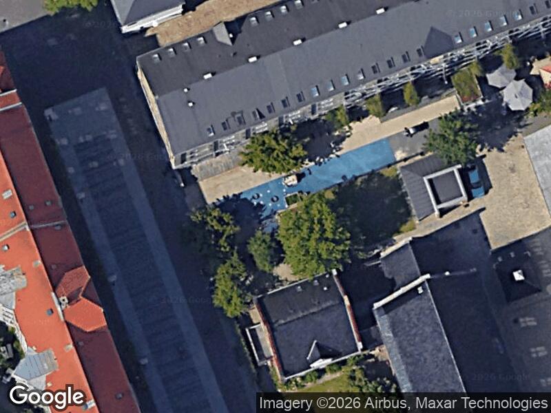 Satellitfoto af Legepladsen v. Jemtelandsgade
